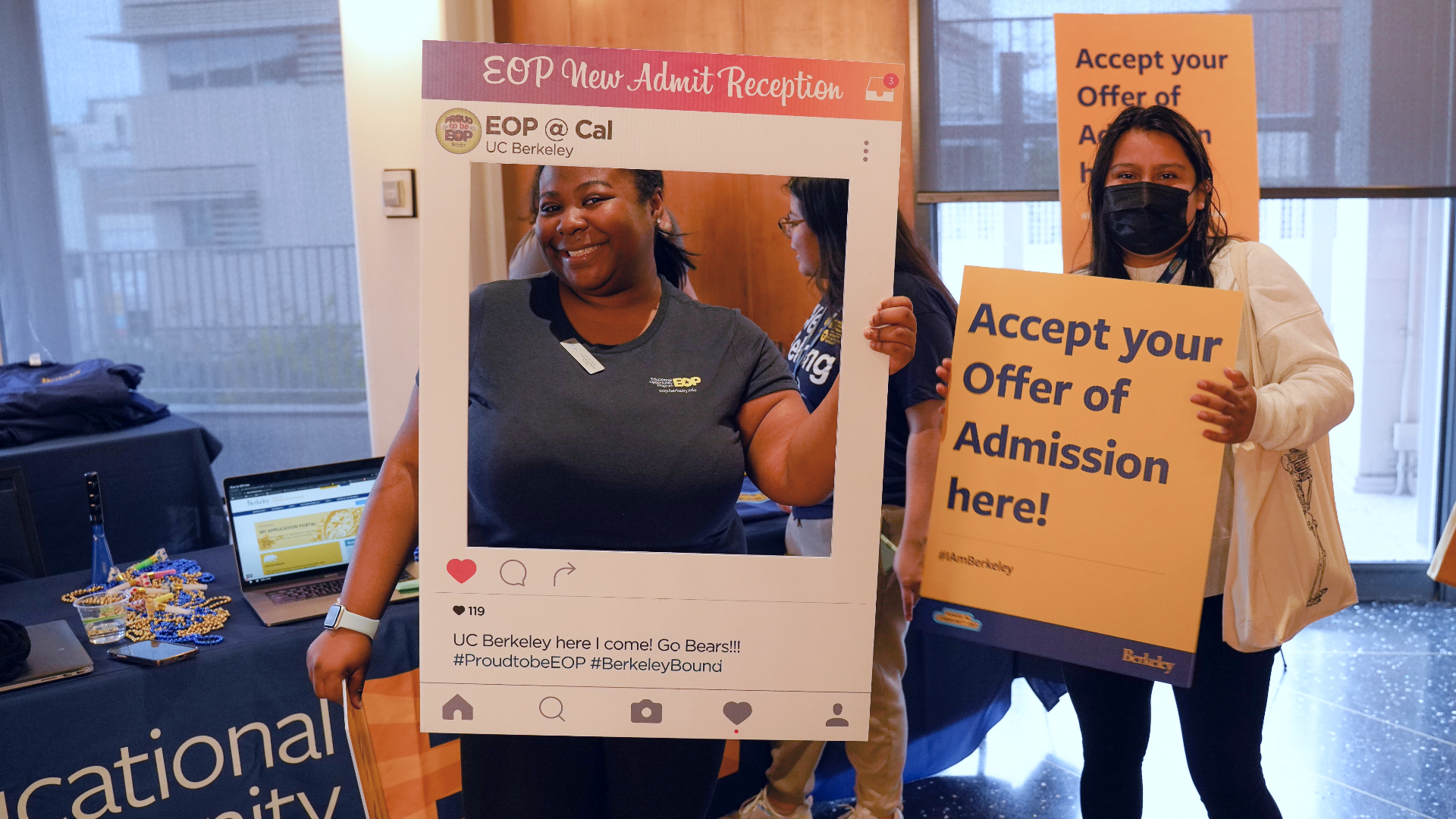 EOP & Student Staff Encourage Students to Accept Offer