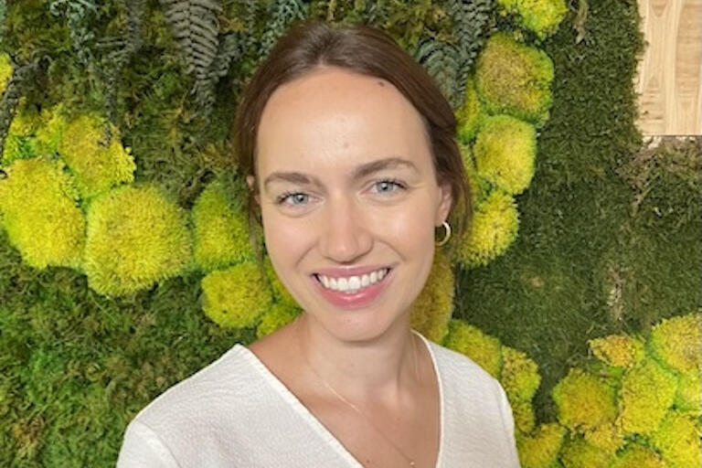 Professional headshot of a female