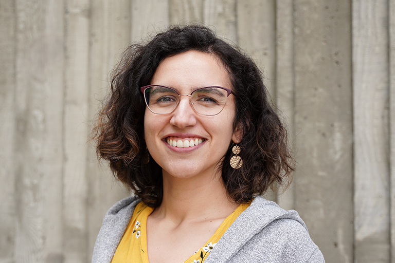 Professional headshot of a female