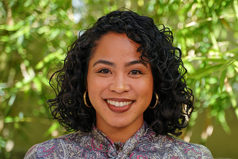 Professional headshot of a female
