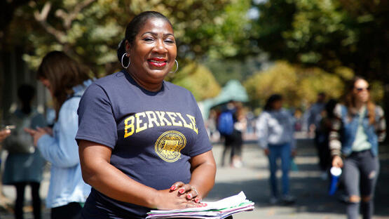 Re-entry student at UC Berkeley